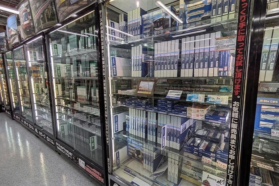 ヨドバシカメラ鉄道模型売り場